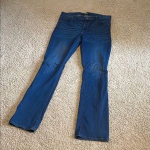 Barely Boot Express Jeans - size 14 LONG